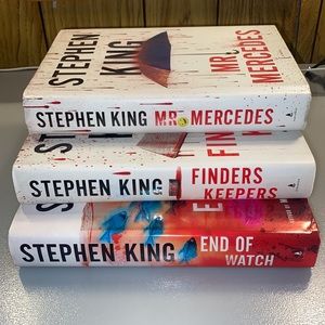 Stephen King Bill Hodge’s Trilogy (Mr. Mercedes, Finders Keepers, End of Watch)